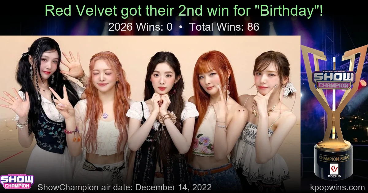 Red Velvet - Birthday